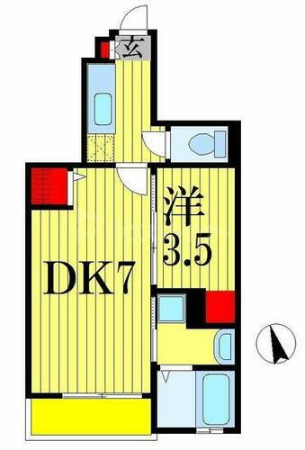千葉県船橋市夏見台３丁目 塚田駅 1SK アパート 賃貸物件詳細