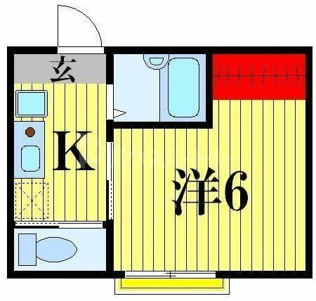 東京都足立区南花畑３丁目 六町駅 1K アパート 賃貸物件詳細