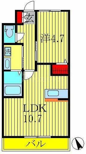 千葉県柏市酒井根４丁目 南柏駅 1LDK アパート 賃貸物件詳細