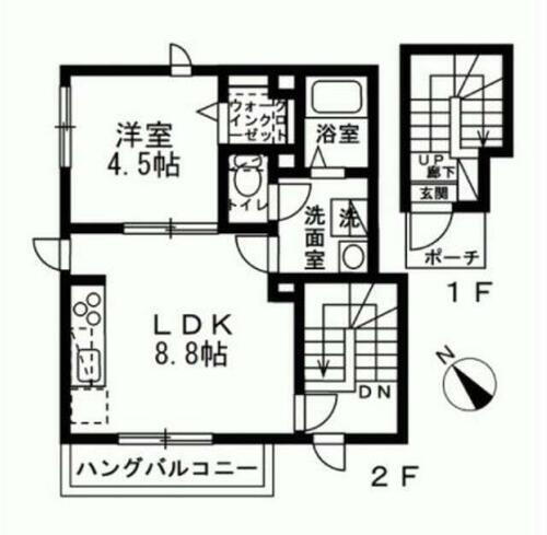 東京都豊島区南長崎４丁目 落合南長崎駅 1LDK アパート 賃貸物件詳細