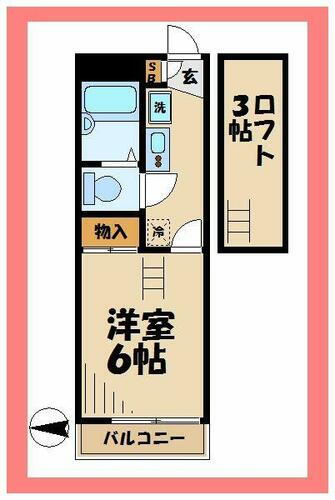 神奈川県川崎市多摩区菅３丁目 京王稲田堤駅 1K マンション 賃貸物件詳細