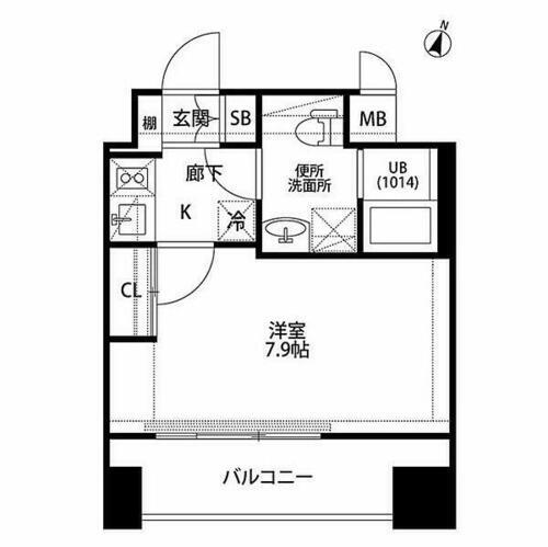 東京都大田区大森本町２丁目 平和島駅 1K マンション 賃貸物件詳細