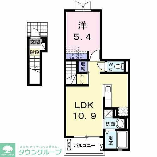 埼玉県上尾市大字平塚 上尾駅 1LDK アパート 賃貸物件詳細