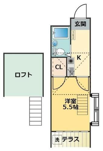 東京都品川区旗の台６丁目 洗足駅 1K アパート 賃貸物件詳細