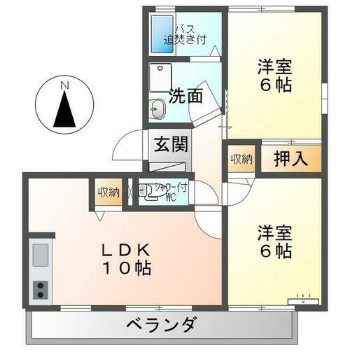 長野県上田市古里 信濃国分寺駅 2LDK アパート 賃貸物件詳細