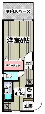 東京都調布市菊野台３丁目 つつじヶ丘駅 1K アパート 賃貸物件詳細