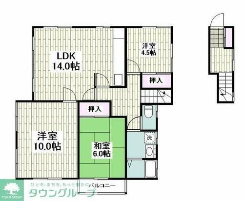 神奈川県鎌倉市大船６丁目 大船駅 3LDK アパート 賃貸物件詳細