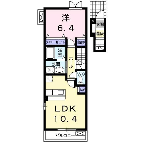 山梨県甲府市向町 酒折駅 1LDK アパート 賃貸物件詳細