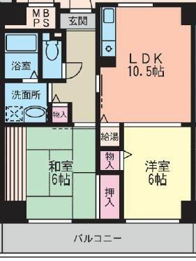 兵庫県明石市野々上３丁目 西明石駅 2LDK マンション 賃貸物件詳細