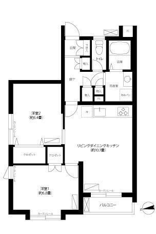 東京都杉並区高円寺南２丁目 高円寺駅 2LDK マンション 賃貸物件詳細
