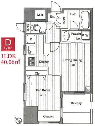 東京都目黒区上目黒３丁目 中目黒駅 1LDK マンション 賃貸物件詳細