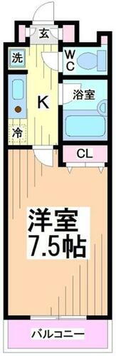 神奈川県川崎市多摩区登戸新町 登戸駅 1K マンション 賃貸物件詳細