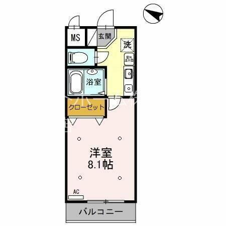 ルミエール・マゴジⅠ 3階 1K 賃貸物件詳細
