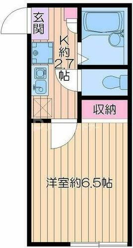東京都江戸川区鹿骨３丁目 篠崎駅 1K アパート 賃貸物件詳細