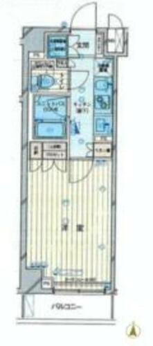 ルーブル錦糸町参番館 6階 1K 賃貸物件詳細