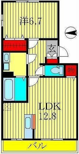 千葉県柏市北柏３丁目 北柏駅 1LDK アパート 賃貸物件詳細