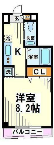東京都府中市若松町２丁目 東府中駅 1K マンション 賃貸物件詳細