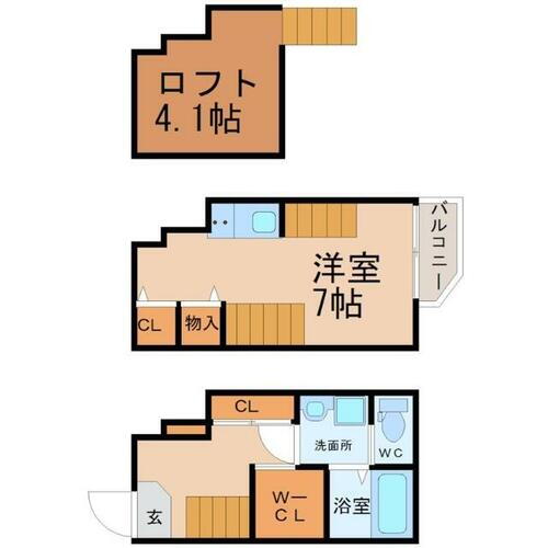 愛知県名古屋市緑区鳴海町字下中 鳴海駅 1SK アパート 賃貸物件詳細