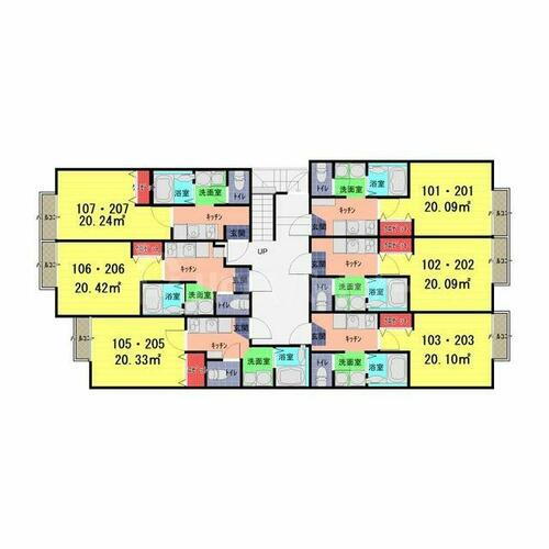 埼玉県上尾市本町３丁目 上尾駅 1K アパート 賃貸物件詳細