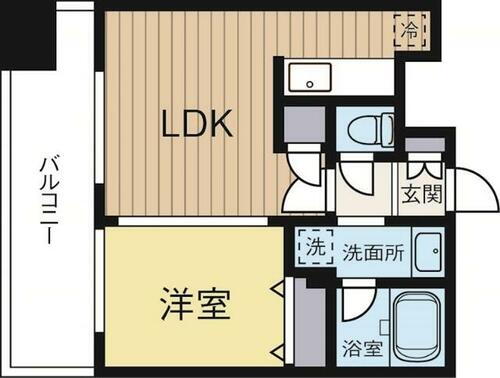 福岡県福岡市中央区長浜３丁目 天神駅 1LDK マンション 賃貸物件詳細