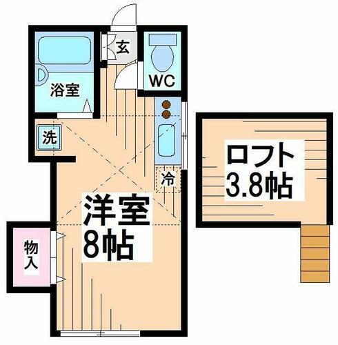 神奈川県川崎市多摩区宿河原２丁目 向ヶ丘遊園駅 ワンルーム アパート 賃貸物件詳細