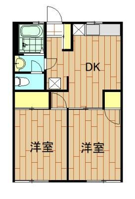 神奈川県川崎市幸区南加瀬２丁目 新川崎駅 2DK アパート 賃貸物件詳細