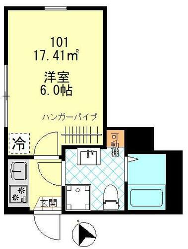 東京都三鷹市新川３丁目 三鷹台駅 1K アパート 賃貸物件詳細