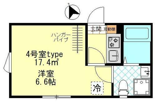 東京都三鷹市新川３丁目 三鷹台駅 1K アパート 賃貸物件詳細