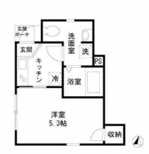 神奈川県川崎市川崎区浅田３丁目 川崎駅 1K アパート 賃貸物件詳細