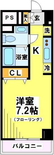 東京都府中市府中町１丁目 府中駅 1K マンション 賃貸物件詳細
