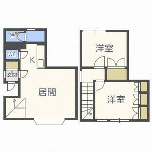 フォーサイトコートＮ２６ 2階 2LDK 賃貸物件詳細
