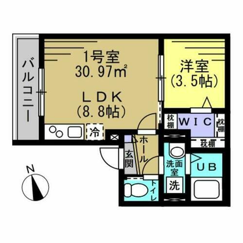 千葉県松戸市胡録台 松戸駅 1LDK アパート 賃貸物件詳細