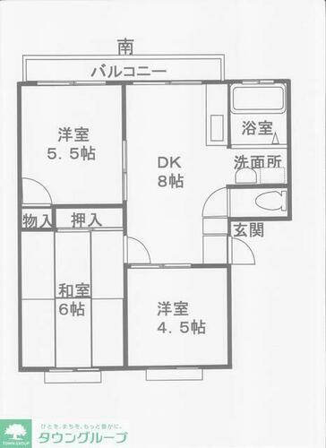 神奈川県川崎市宮前区平１丁目 溝の口駅 3DK アパート 賃貸物件詳細