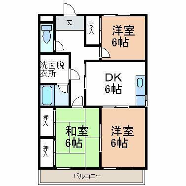 愛知県安城市美園町１丁目 東刈谷駅 3DK アパート 賃貸物件詳細