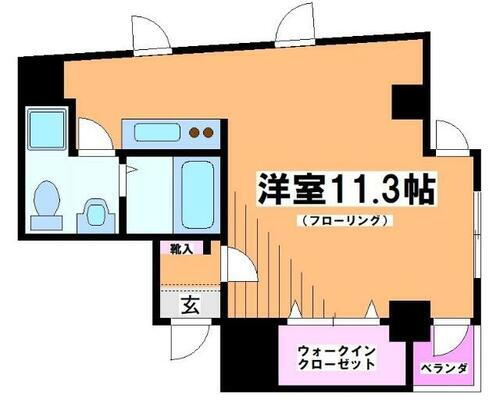東京都世田谷区松原５丁目 東松原駅 1K マンション 賃貸物件詳細