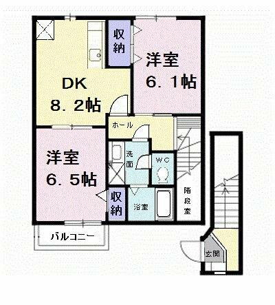香川県丸亀市津森町 讃岐塩屋駅 2DK アパート 賃貸物件詳細