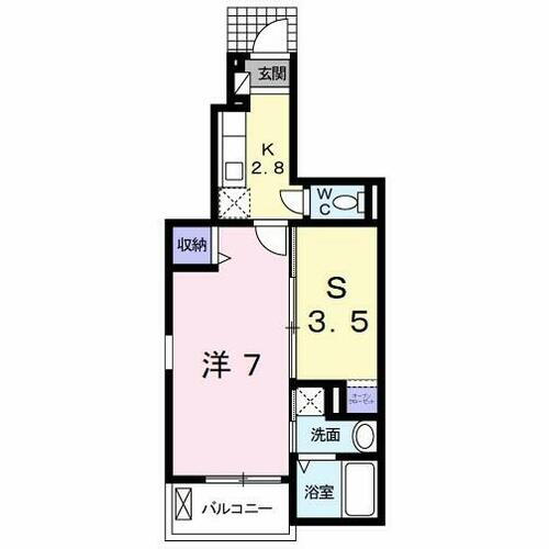 福岡県北九州市門司区大里戸ノ上２丁目 門司駅 1SK アパート 賃貸物件詳細
