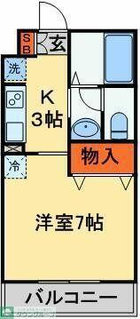 千葉県船橋市芝山３丁目 飯山満駅 1K アパート 賃貸物件詳細