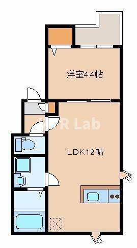 福岡県福岡市中央区警固１丁目 薬院大通駅 1LDK アパート 賃貸物件詳細