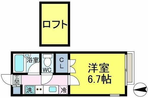東京都江戸川区中央２丁目 新小岩駅 1K アパート 賃貸物件詳細