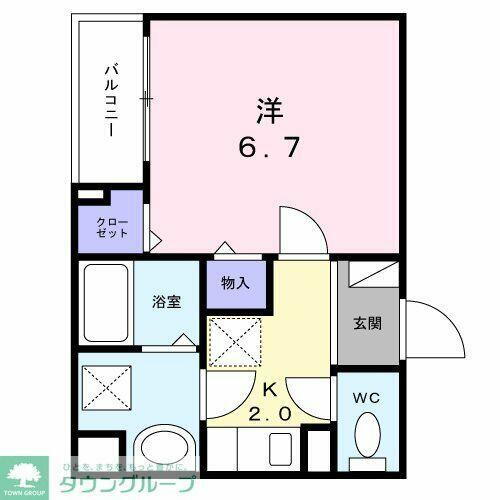神奈川県横浜市南区永田東１丁目 井土ヶ谷駅 1K アパート 賃貸物件詳細