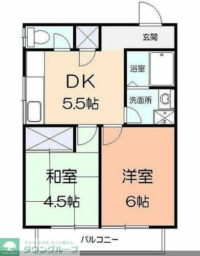 神奈川県横浜市神奈川区羽沢町 羽沢横浜国大駅 2K アパート 賃貸物件詳細