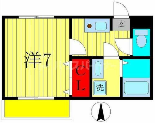 千葉県松戸市小金 北小金駅 1K アパート 賃貸物件詳細