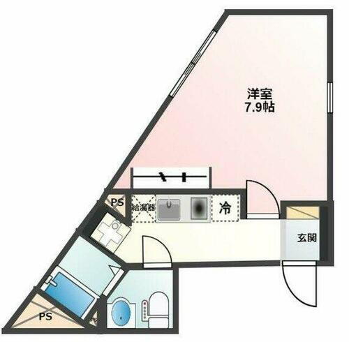 東京都世田谷区千歳台３丁目 千歳船橋駅 1K マンション 賃貸物件詳細