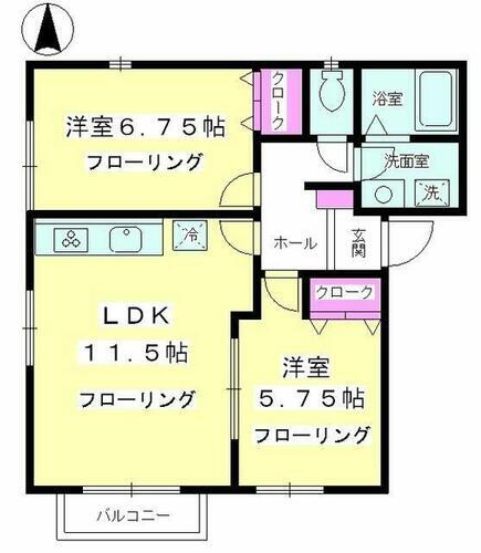 神奈川県藤沢市高谷 藤沢駅 2LDK アパート 賃貸物件詳細