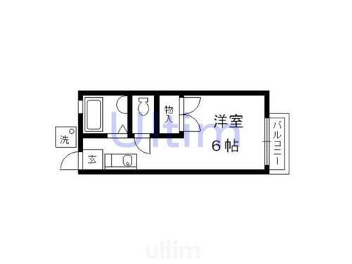京都府京都市伏見区清水町 丹波橋駅 1K アパート 賃貸物件詳細