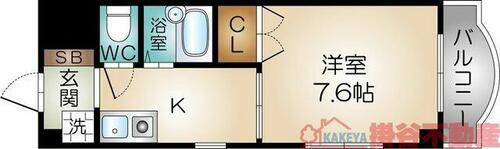 大阪府茨木市東奈良３丁目 南茨木駅 1K マンション 賃貸物件詳細