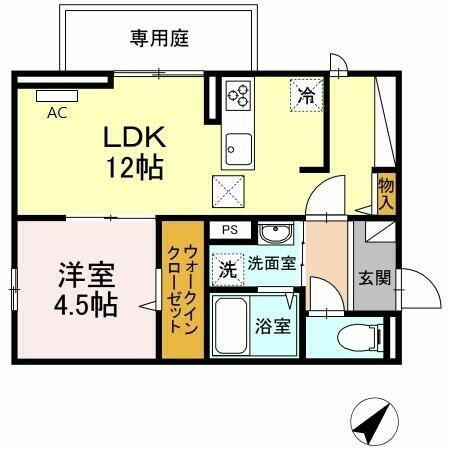 福岡県福岡市博多区諸岡６丁目 笹原駅 1LDK アパート 賃貸物件詳細