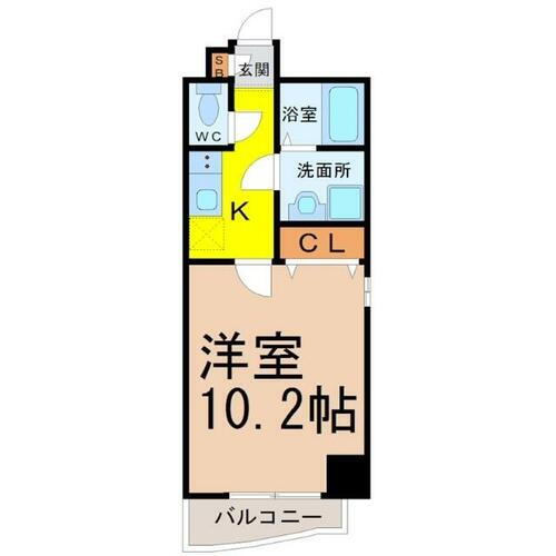 愛知県名古屋市東区白壁２丁目 東大手駅 1K マンション 賃貸物件詳細