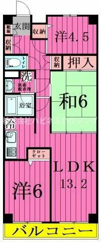 千葉県柏市明原２丁目 柏駅 2SLDK マンション 賃貸物件詳細